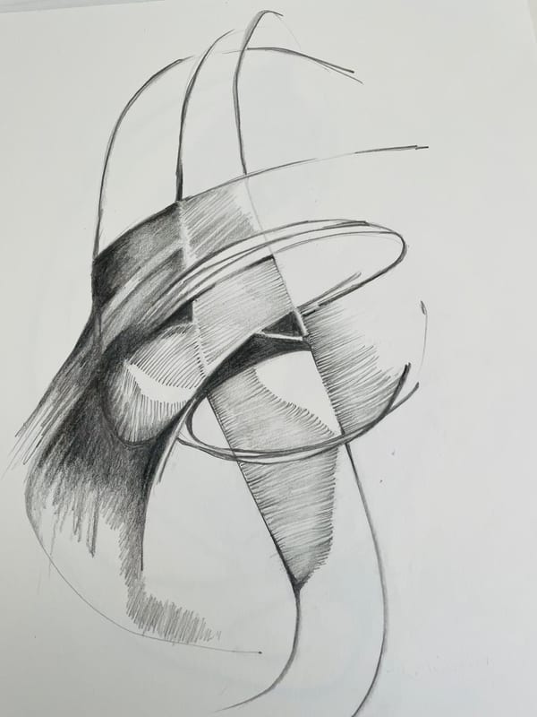 abstract painting by Virginia Hadfield
