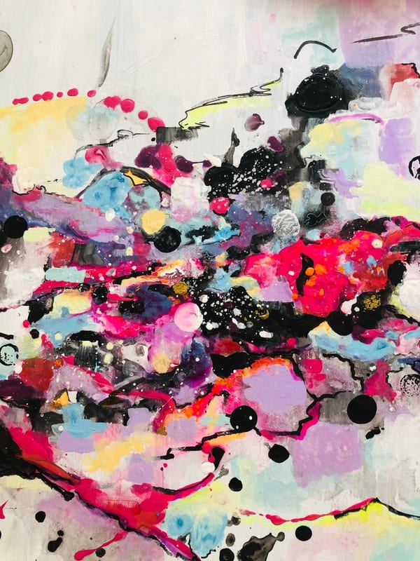 abstract painting by Virginia Hadfield