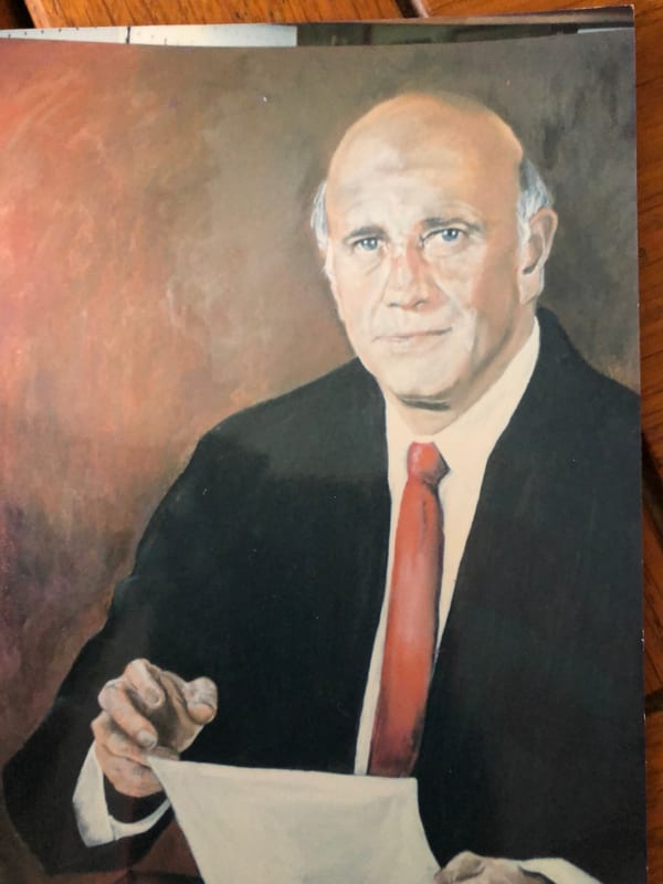 Portrait of a Man, portrait by Virginia Hadfield
