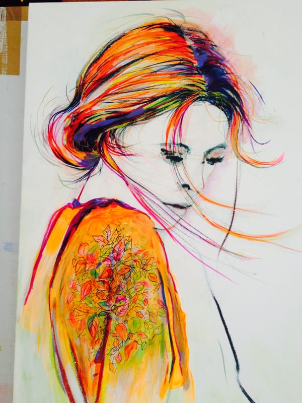 Colour, portrait by Virginia Hadfield
